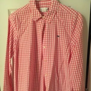 VINEYARD VINES | Pink button down